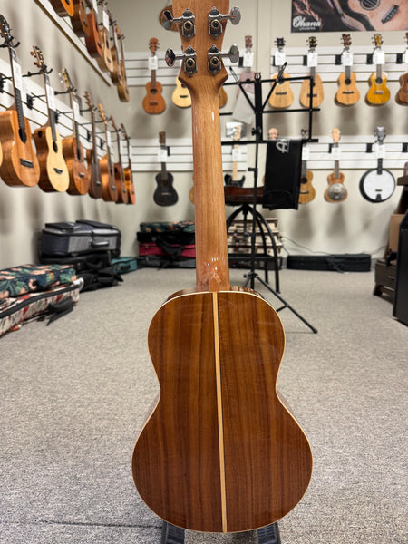 Makaio MKT-20 Solid Koa Tenor Ukulele w/Case - Rosewood Comfort Armrest