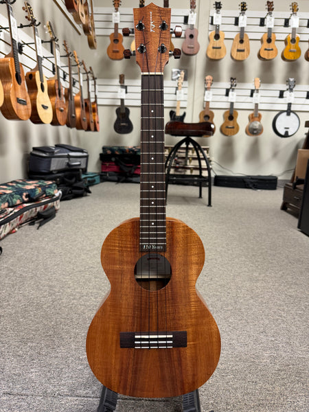 Kamaka HF-3 Solid Koa Tenor Ukulele w/Case #1 - Made in Hawaii !!