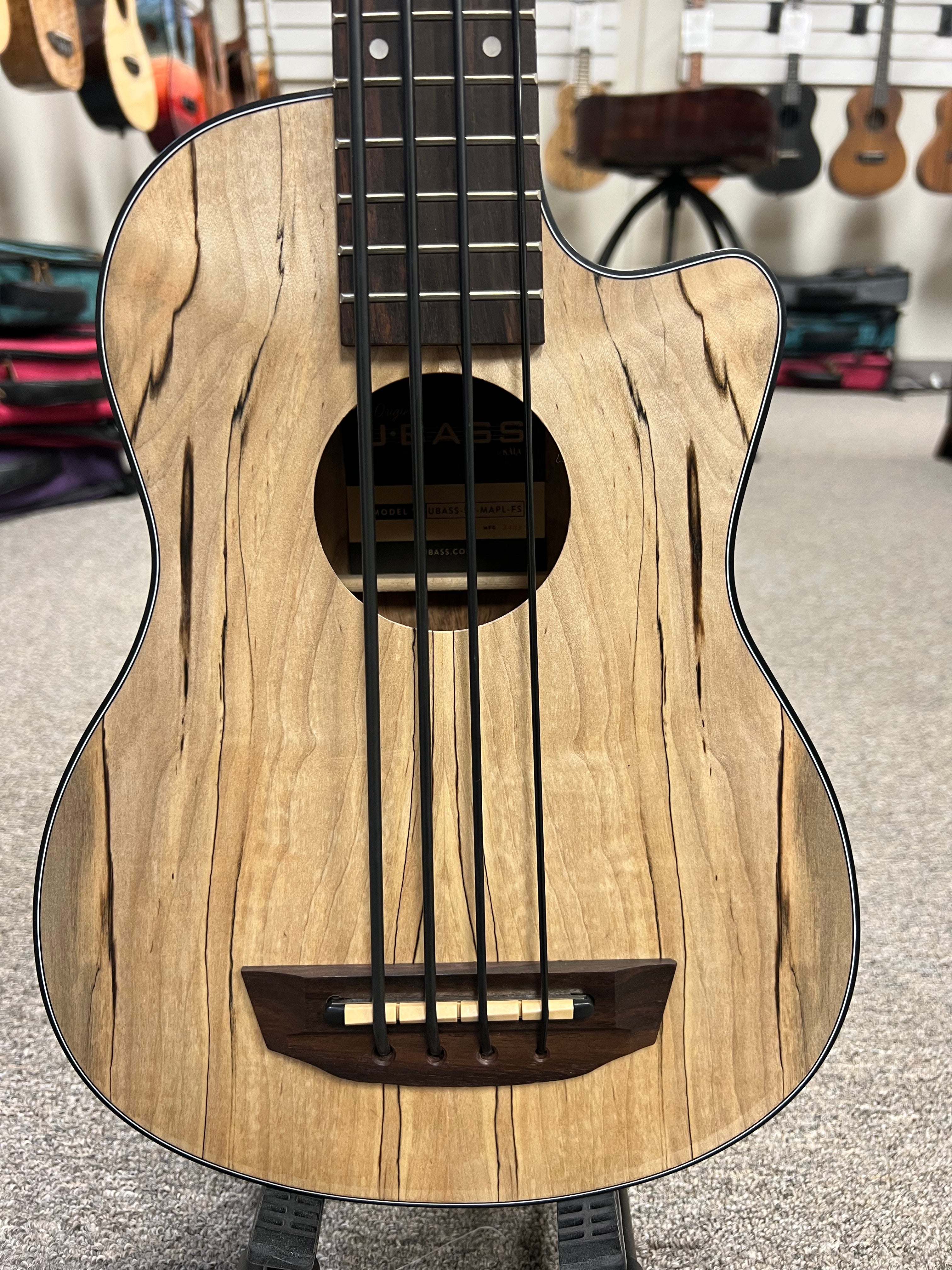KALA UBASS-SP-MAPL-FS SPALTED MAPLE U BASS ウクレレベース KALA UBASS-SP-MAPL-FS SPALTED MAPLE U BASS ウクレレベース