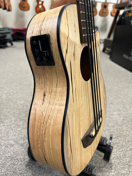 KALA Spalted Maple U-Bass w/Case - Kala Ubass - Aloha City Ukes KALA Spalted Maple U-Bass w/Case - Kala Ubass - Aloha City Ukes