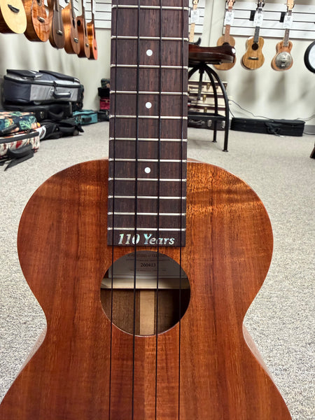 Kamaka HF-2L Solid Koa Concert Long Neck Ukulele w/Case - Made in Hawaii !!