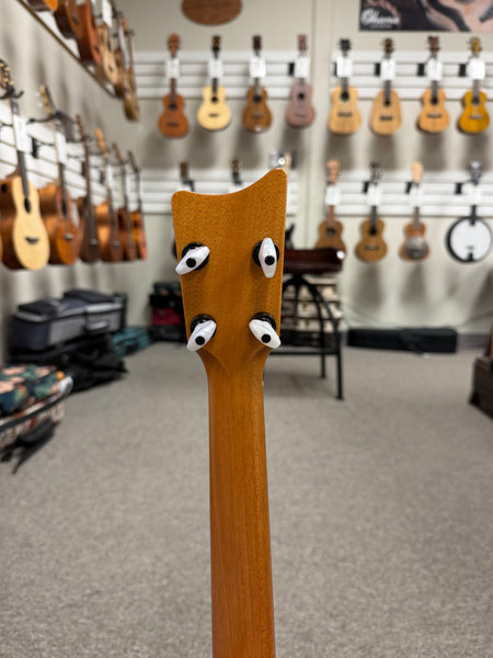 Kamaka HF-2L Solid Koa Concert Long Neck Ukulele w/Case - Made in Hawaii !!