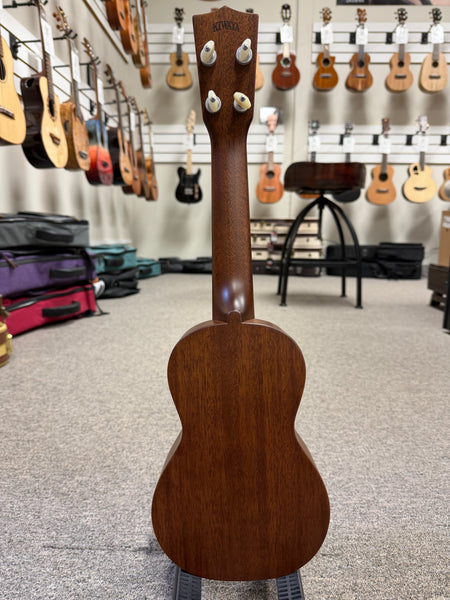 Kiwaya KTS-4 Solid Mahogany Soprano Ukulele - Vintage Martin Copy