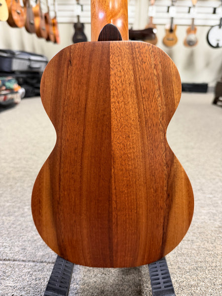 Kamaka HF-1L Solid Koa Soprano Long Neck Ukulele w/Case - Made in Hawaii