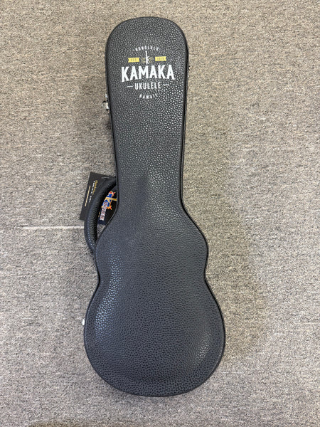 Kamaka HF-1L Solid Koa Soprano Long Neck Ukulele w/Case - Made in Hawaii