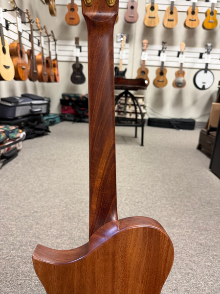 KALA Revelator Koa Electric Baritone Ukulele w/Case - Made In The U.S.A.