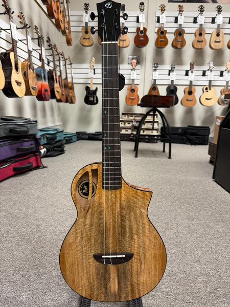 Flight Aviator Solid Mango/Okume Baritone Ukulele w/Case #1