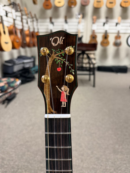 Oli L2-TM-GT Solid Mahogany Tenor Ukulele w/Case - Giving Tree