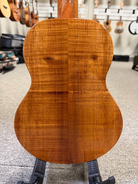 KoAloha Red Label "Polani" Solid Curly Koa Tenor Ukulele w/Case #2