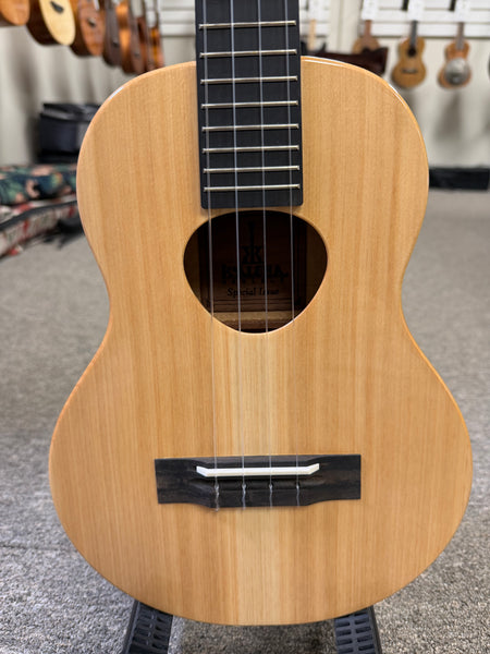 KoAloha KTM-00SI Solid Cedar/Silky Oak Tenor Ukulele w/Case #1 - Special Issue