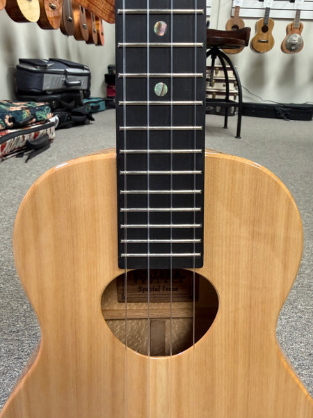 KoAloha KTM-00SI Solid Cedar/Silky Oak Tenor Ukulele w/Case #2 - Special Issue