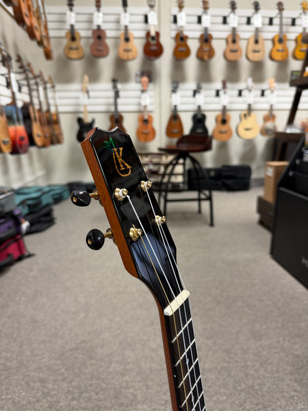 Kanile'a P1-T Solid Koa Pineapple Tenor Ukulele w/Case - Pre Loved
