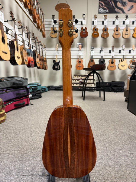 Kanile'a P1-T Solid Koa Pineapple Tenor Ukulele w/Case - Pre Loved