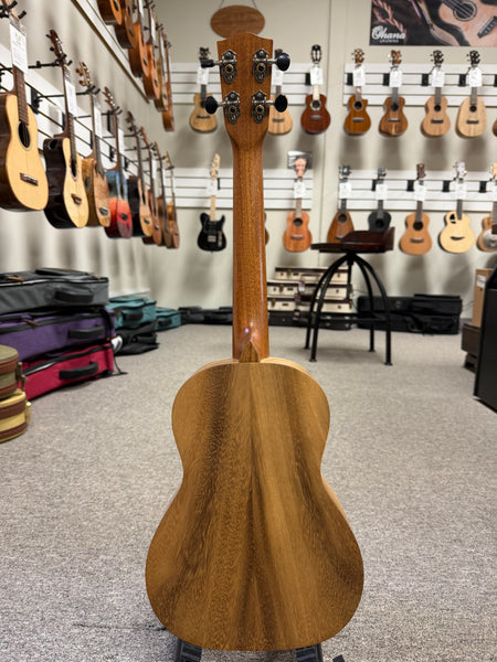 PONO AT-CR Solid Cedar/Acacia Deluxe Tenor Ukulele w/Case - Pre Loved
