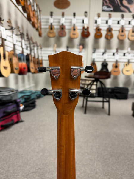 Pono TE-D Cedar/Acacia Solid Body Electric Tenor Ukulele w/Case - Pre Loved