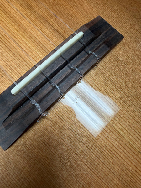 Pono TE-D Cedar/Acacia Solid Body Electric Tenor Ukulele w/Case - Pre Loved