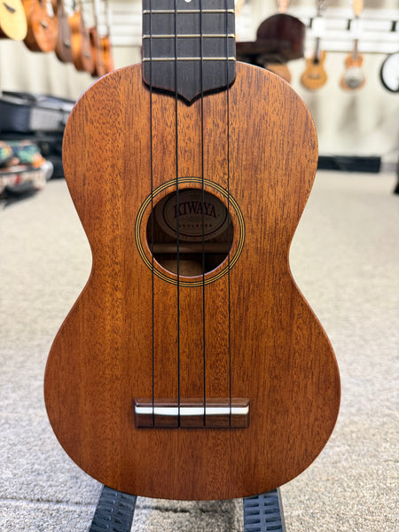 Kiwaya KTS-4 Solid Mahogany Soprano Ukulele - Vintage Martin Copy