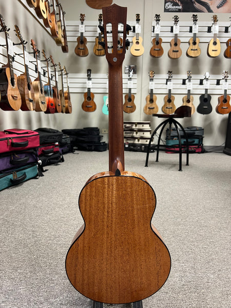 KALA KA-CT-SMH-BG Solid Mahogany Baritone Ukulele w/Case - Contour Series