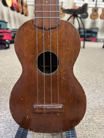 Vintage Martin Solid Mahogany Soprano Ukulele w/Case - Pre Loved