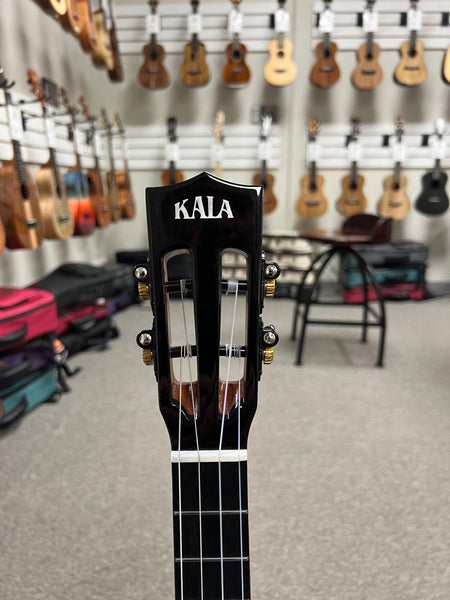 KALA KA-CT-SA-BG Solid Acacia Baritone Ukulele w/Case - Contour Series