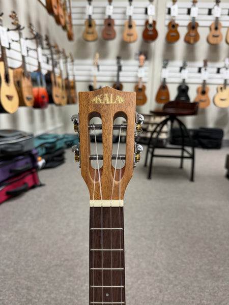 KALA KA-SMH-TG-CE Solid Mahogany Electric Tenor Ukulele w/Cutaway