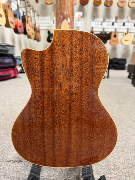 KALA KA-SMH-TG-CE Solid Mahogany Electric Tenor Ukulele w/Cutaway