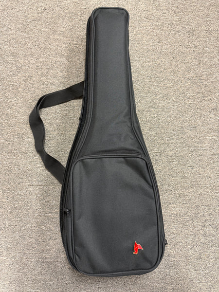 Rebel Double Cheese Tenor Ukulele w/Case - Solid Spruce/Solid Mahogany