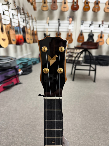 Rebel Cheesecake Tenor Ukulele w/Case- Solid Spruce/Solid Mahogany - Rebel Slim Tenor