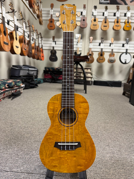OHANA CK-15W Willow Wood Concert Ukulele - Satin Finish
