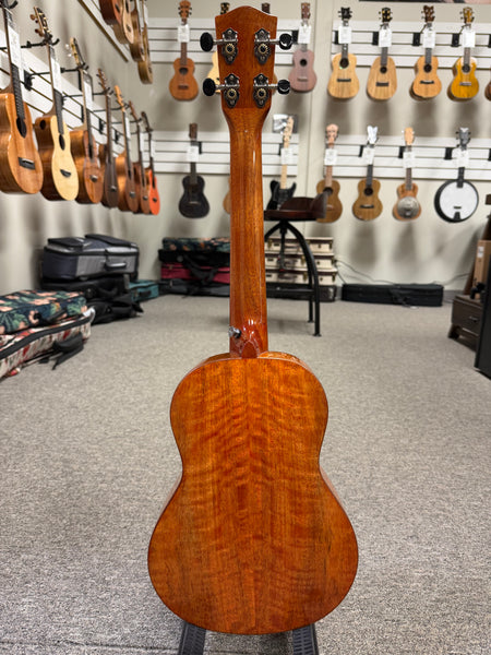 OHANA TK-215G Solid Mango Tenor Ukulele w/Armrest