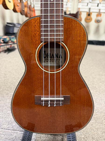 Ohana CK-35G Solid Mahogany Concert Ukulele
