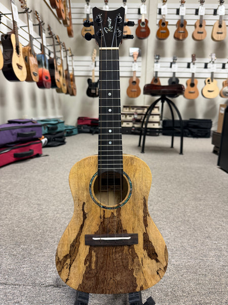 Romero Creations Solid Spalted Mango Soprano Ukulele w/Case - Large Body -RC-S-MG