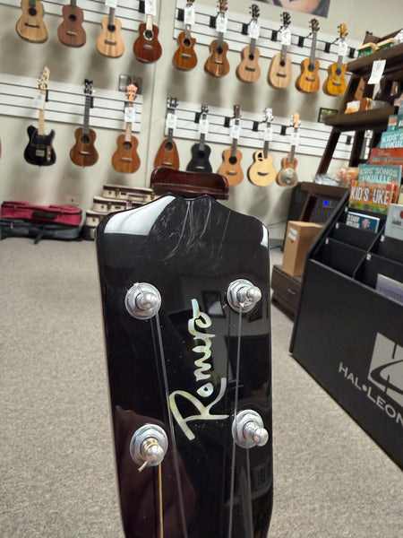 Romero Creations Solid Spalted Mango Signature Replica Tenor Ukulele w/Case - Pre Loved