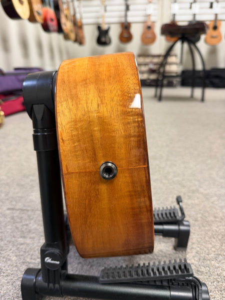 Romero Creations Solid Koa Electric Grand Tenor Ukulele w/Case - Pre Loved