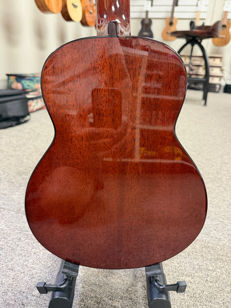 aNueNue AMM-2E Solid Mahogany Electric Concert Ukulele w/Case