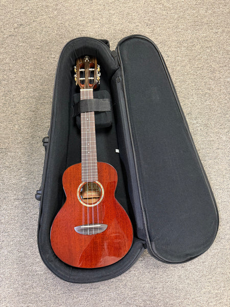 aNueNue AMM-2E Solid Mahogany Electric Concert Ukulele w/Case