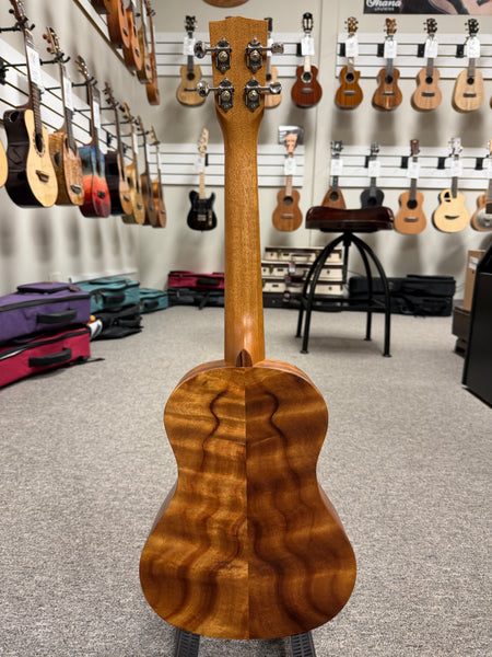 KALA USA Elite Solid Koa Electric Tenor Ukulele w/Case - Pre Loved