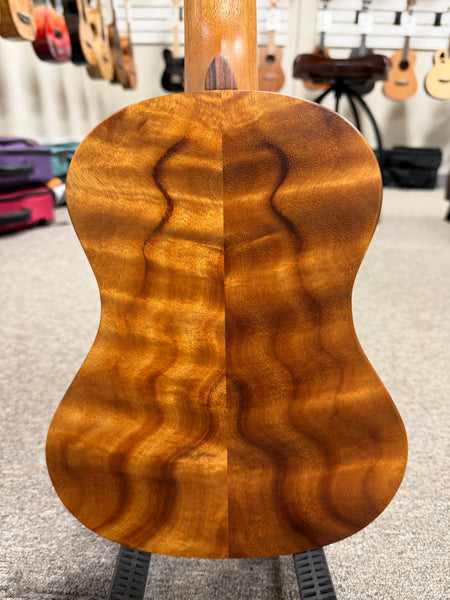 KALA USA Elite Solid Koa Electric Tenor Ukulele w/Case - Pre Loved