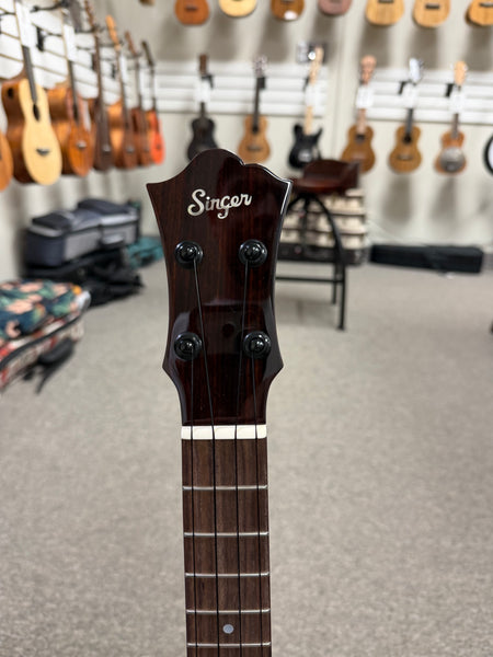 Singer by aNueNue RT1K-IT Solid Koa Tenor Ukulele w/Case - Iced Tea Finish