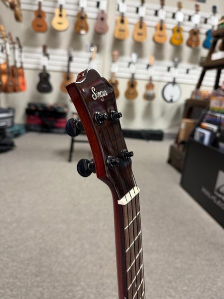Singer by aNueNue RT1K-IT Solid Koa Tenor Ukulele w/Case - Iced Tea Finish
