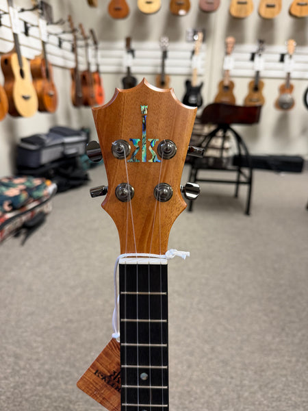 KoAloha KTM-10 Solid Koa Pikake Tenor Ukulele w/Case #1 - Made In Hawaii - Satin Finish
