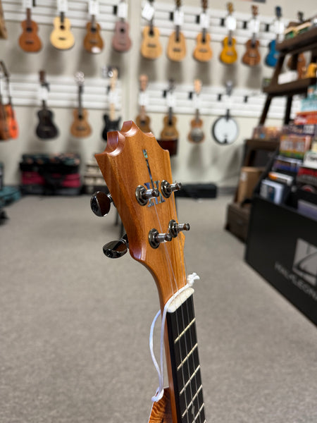 KoAloha KTM-10 Solid Koa Pikake Tenor Ukulele w/Case #1 - Made In Hawaii - Satin Finish