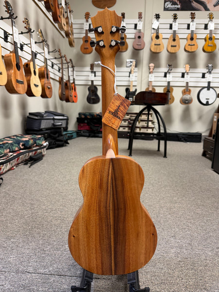 KoAloha KTM-10 Solid Koa Pikake Tenor Ukulele w/Case #1 - Made In Hawaii - Satin Finish