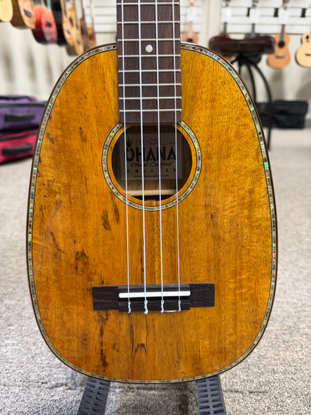 OHANA PKT-220G Solid Mango Pineapple Tenor Ukulele
