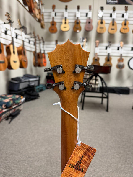 KoAloha KTM-10 Solid Koa Pikake Tenor Ukulele w/Case #1 - Made In Hawaii - Satin Finish