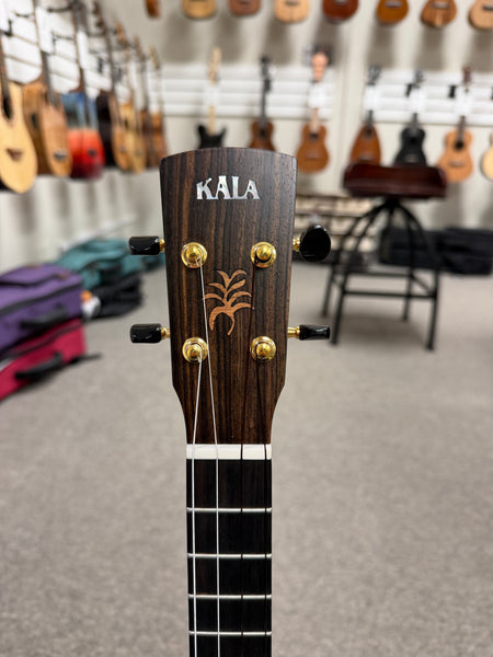 KALA Revelator Koa Electric Tenor Ukulele w/Case - Made In The U.S.A.