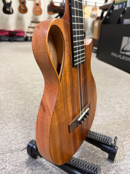 KALA Revelator Koa Electric Tenor Ukulele w/Case - Made In The U.S.A.