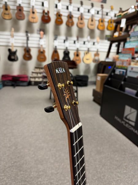 KALA Revelator Koa Electric Tenor Ukulele w/Case - Made In The U.S.A.
