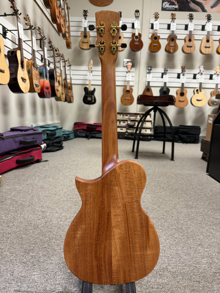 KALA Revelator Koa Electric Tenor Ukulele w/Case - Made In The U.S.A.