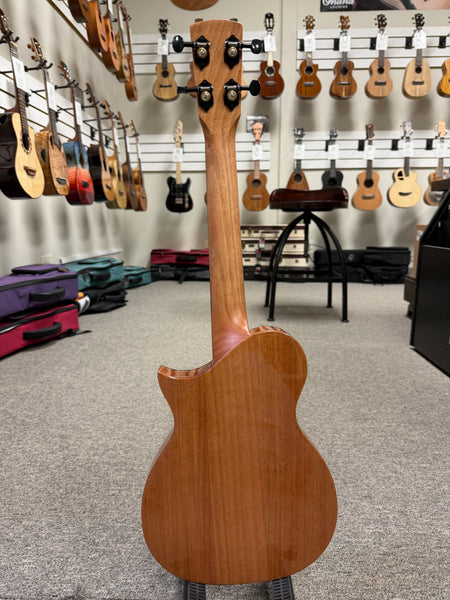 KALA Night Owl Acacia Revelator Electric Tenor Ukulele w/Case - B Stock